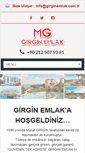 Mobile Screenshot of girginemlak.com.tr